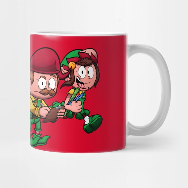 Christmas Worker Elves by TheMaskedTooner